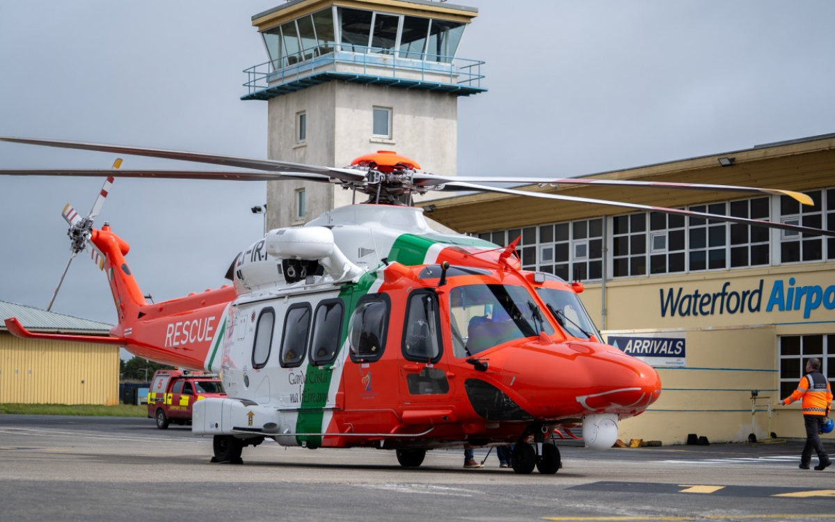Irish Coast Guard completes operational transition with Waterford base opening