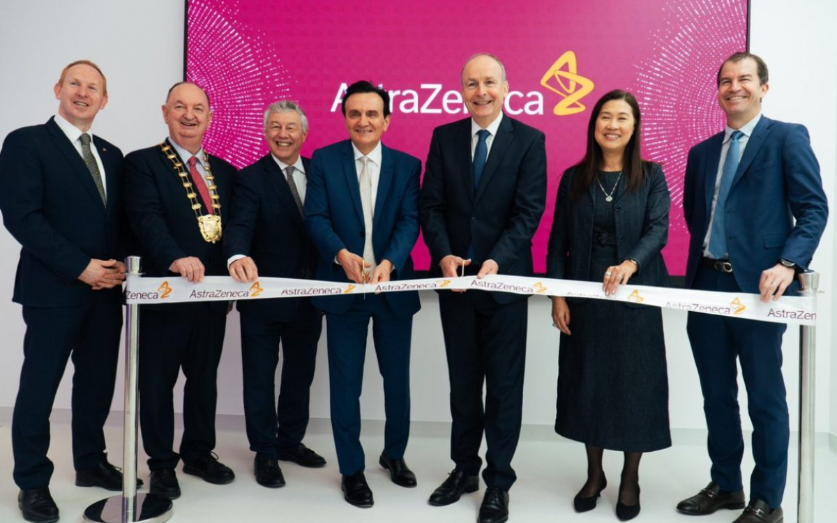 AstraZeneca opens $360m API manufacturing facility at Dublin's Alexion Campus
