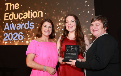 The Alzheimer Society of Ireland wins Best Education Outreach Award – Community & Public Engagement at the Education Awards 2026