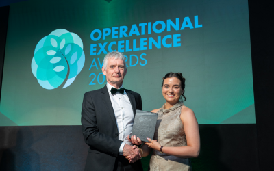 Dainagh McGee wins Rising Star in Operations at Operational Excellence Awards 2026
