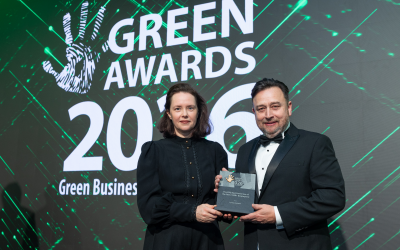 Lyreco Ireland wins ESG Best Performer of the Year (1000+ Employees) at the Green Awards 2026