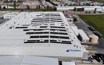 Donaldson Company cuts Scope 1 and 2 emissions by 20% and grows renewable energy use by 80% in FY25 sustainability report