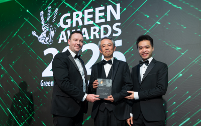 SMBC Aviation Capital and Trinity College Dublin win Green Collaboration Award at the Green Awards 2026
