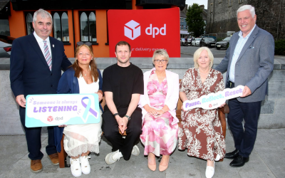 DPD Ireland becomes first Irish corporate partner of suicide prevention charity Legend on the Bench
