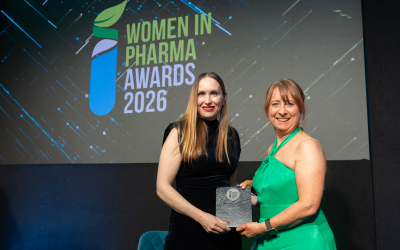 Jean Casey of Eli Lilly receives Legacy Award at the Women in Pharma Awards 2026