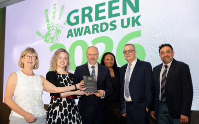 Newham College Group wins Excellence in Waste Management Award at the Green Awards UK 2026