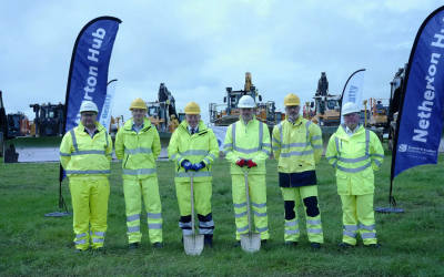 SSEN Transmission and Balfour Beatty break ground on Netherton Hub near Peterhead