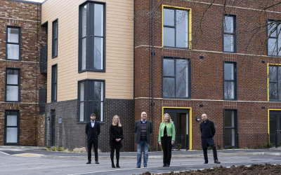Dennis Hellyar Architects delivers 106 energy-efficient homes on Cardiff brownfield site