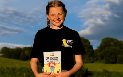 Young author recognised for promoting farm safety awareness
