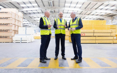Cygnum opens €8m Macroom factory extension to double timber frame housing output to 2,500 units per year