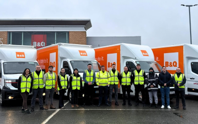 XPO Logistics secures B&Q Ireland home delivery partnership with electric fleet