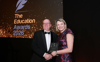 Maynooth University wins Best Research Project at the Education Awards 2026