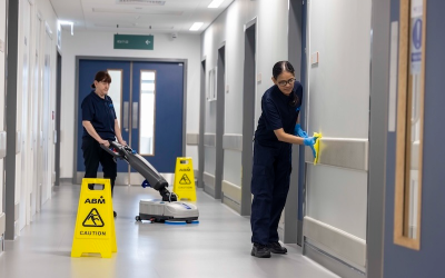 ABM renews hospital cleaning services contract at University Hospital Waterford