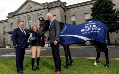 Gallagher named title partner of Dublin Horse Show in three-year RDS deal