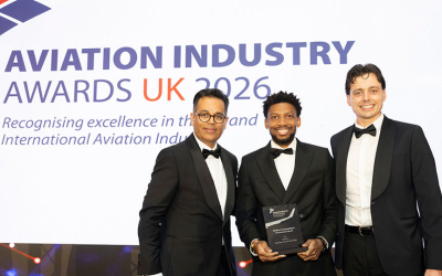 Saxon Air takes two titles at the Aviation Industry Awards UK