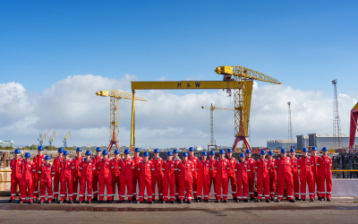 Navantia UK welcomes 66 shipbuilding apprentices