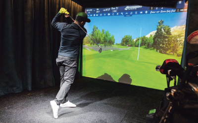 Pitch Dublin installs Panasonic projectors across 10 golf bays supporting immersive simulation and hospitality experiences