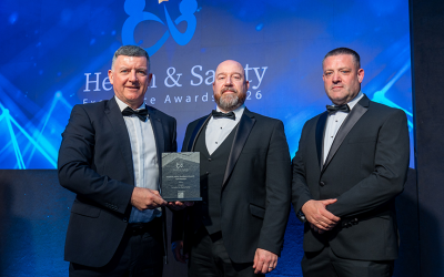 CROWN Wins Health & Safety Excellence Award - Construction for Evolution to Digital Safety at the Health & Safety Excellence Awards 2026