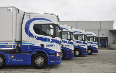 Derry Group introduces Scania G410 CNG trucks to Northern Ireland fleet