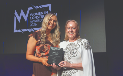Audrey Phelan wins Excellence in Senior Leadership – Consulting at Women in Construction Awards 2026