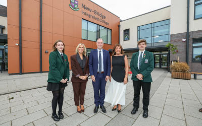 Minister opens New-Bridge Integrated College’s new Co Down campus