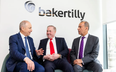 Taoiseach opens Baker Tilly Ireland's new Dublin headquarters at Scotch House on Burgh Quay
