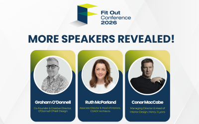 Three more speakers confirmed for Fit Out Conference 2026 as line-up continues to grow