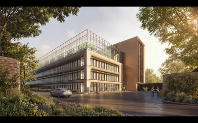 Foster + Partners redesigns Oxford's Daubeny Buildings mid-construction