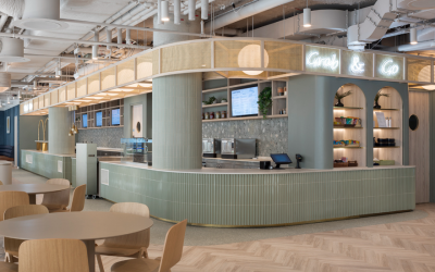 RDA completes 18-month workplace catering fit-out at historic Irish waterside development
