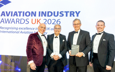 Newcastle International Airport wins Airport of the Year Award at the Aviation Industry Awards UK 2026