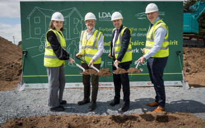LDA and Limerick council break ground on 183 homes at former Mungret College site