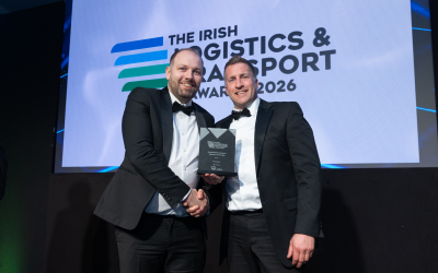 Manfreight claims double honours at the Irish Logistics & Transport Awards 2026
