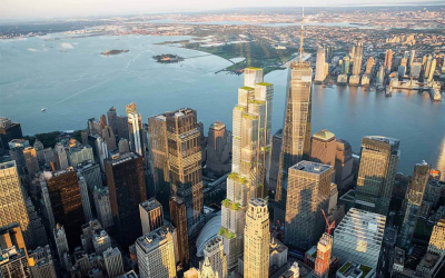 Foster + Partners breaks ground on 55-storey American Express tower at 2 World Trade Center