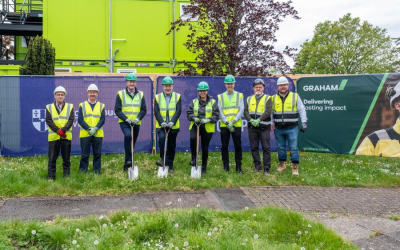 Weavers' Hall construction breaks ground as Graham delivers Belfast's first Passivhaus student accommodation