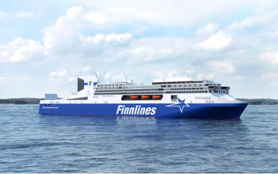 Finnlines adds second vessel to Rosslare-Zeebrugge freight service increasing capacity