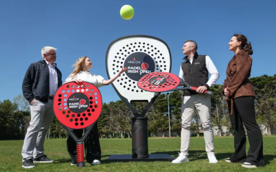 Hiscox confirmed as title sponsor of 2026 Irish Padel Open at new Dublin venue