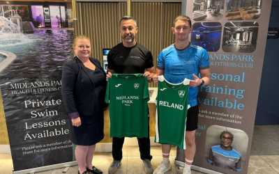 Midlands Park Hotel backs staff member William Paiva for Ireland debut at World Masters Athletics Championships