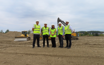 Pelican Bus and Coach breaks ground on BREEAM Excellent parts distribution centre for UK and Irish market