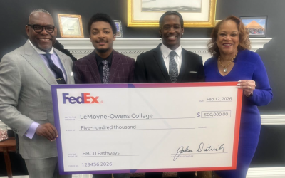 LeMoyne-Owen College secures $500,000 FedEx investment for business education enhancement