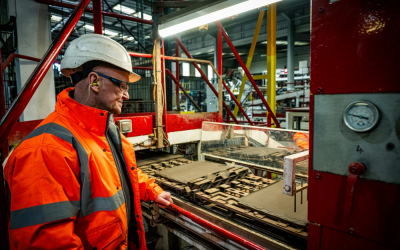 Wienerberger begins construction on world's first fully electric roof tile kiln at Broomfleet