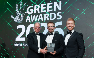 Ballynahinch Castle Hotel and Estate wins Green Tourism and Entertainment Award at the Green Awards 2026