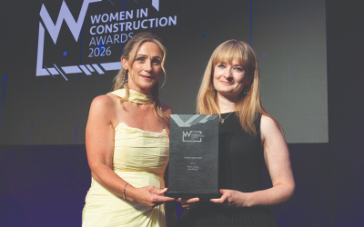 Amy Murphy wins Overall Leader Award and Excellence in Senior Leadership at Women in Construction Awards 2026