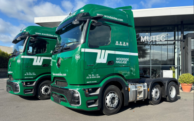 Woodside Haulage adds three Mercedes-Benz Actros tractor units to fleet
