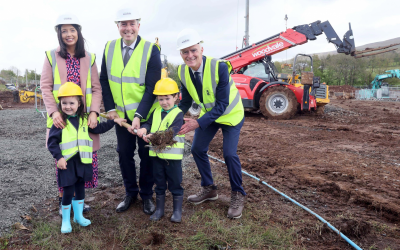 Mary Queen of Peace Primary School begins construction on new building