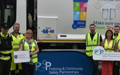 Road safety campaign highlights risks facing refuse collection crews