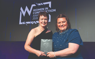 Catriona Gallagher receives Legacy Award at Women in Construction Awards 2026