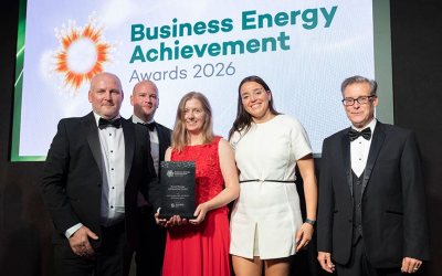 Tuath Housing, Cairn and MosArt take dual honours at Business Energy Achievement Awards 2026