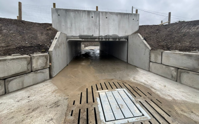 Will Rudd reaches 75th agricultural underpass project milestone in Irish engineering expansion