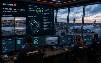 Swissport opens integrated control centre for UK and Ireland operations