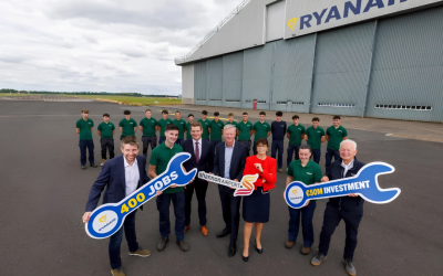 Ryanair submits plans for €50 million Shannon engineering expansion and new apprenticeship academy